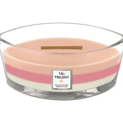 Woodwick Trilogy Geurkaars Ellipse Blooming Orchard