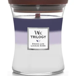 Woodwick Trilogy Geurkaars Medium Evening Luxe