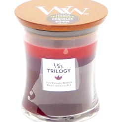 Woodwick Trilogy Geurkaars Medium Sun Ripened Berries