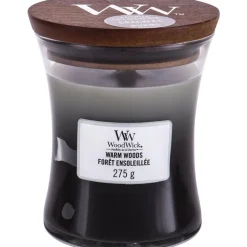Woodwick Trilogy Geurkaars Medium Warm Woods