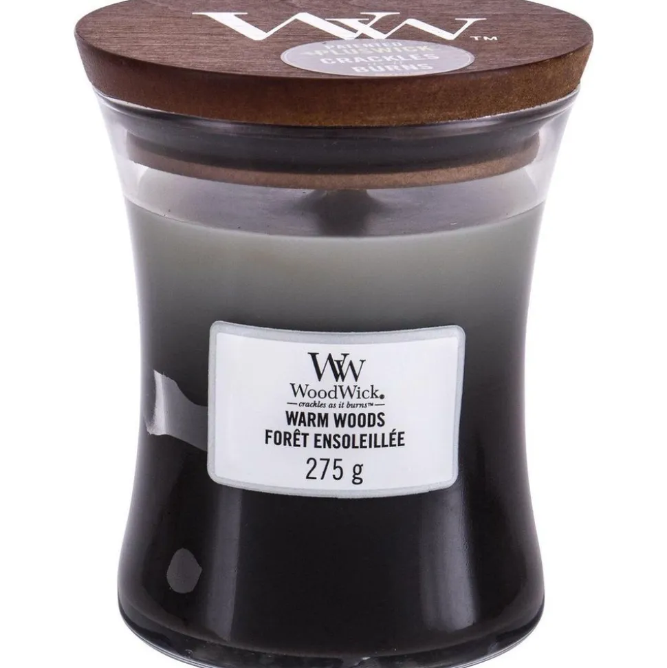 Woodwick Trilogy Geurkaars Medium Warm Woods