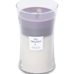 Woodwick Trilogy Geurkaars Large Amethyst Sky