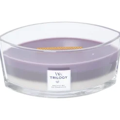 Woodwick Trilogy Geurkaars Ellipse Amethyst Sky
