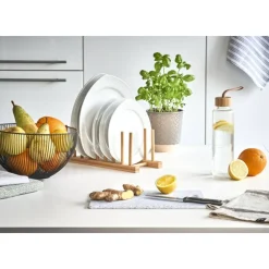 Zeller Snijplank Kunststof granite 36x27cm lichtgrijs