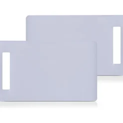 Zeller SNIJPLANKEN SET 2-DELIG WIT 25X15CM