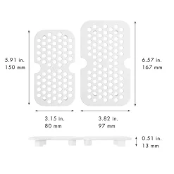 Zwilling Fresh & Save Drip trays 2 stuks voor glazen dozen (1xM/1xL)