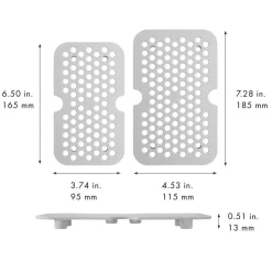 Zwilling Fresh&Save Drip trays 2 stuks voor plastic dozen (1xM/1xL)