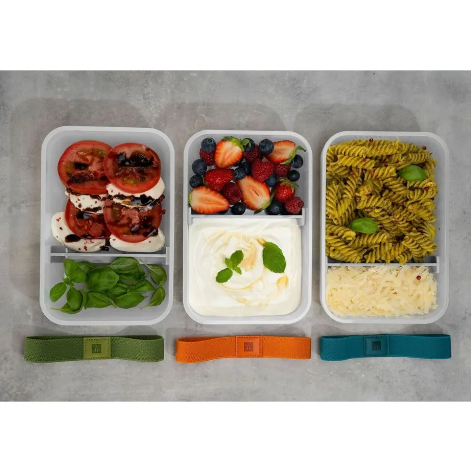 Zwilling Fresh&Save Lunchbox flat 6-delig (3xlunchbox/3xbandje )